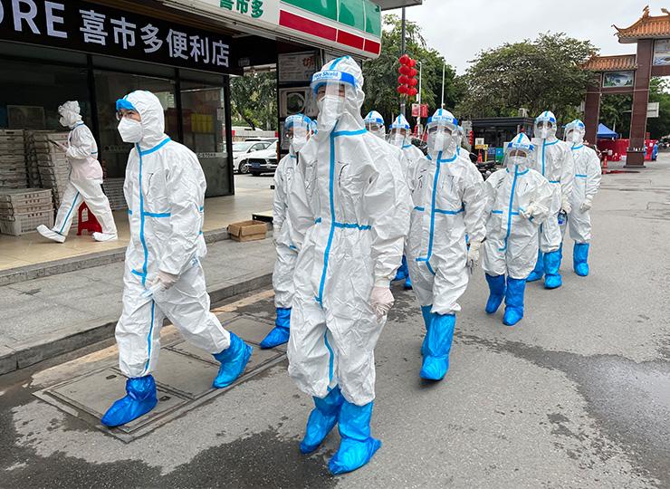 集团党员助力广州疫情封控区，筑牢抗疫“长城”